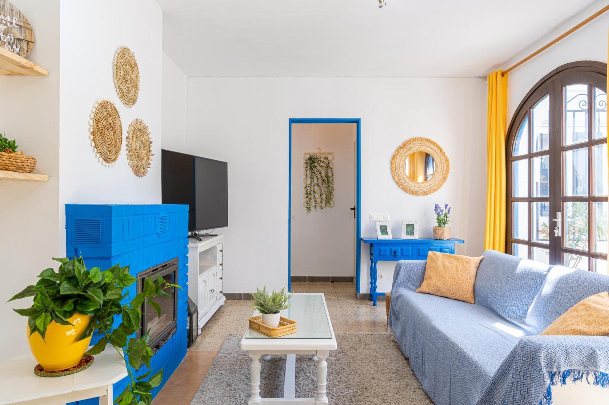Calma Azul - 3Br - Terrace & Beach - Ac Wifi - 8 Guests กัมบริลส์ ภายนอก รูปภาพ