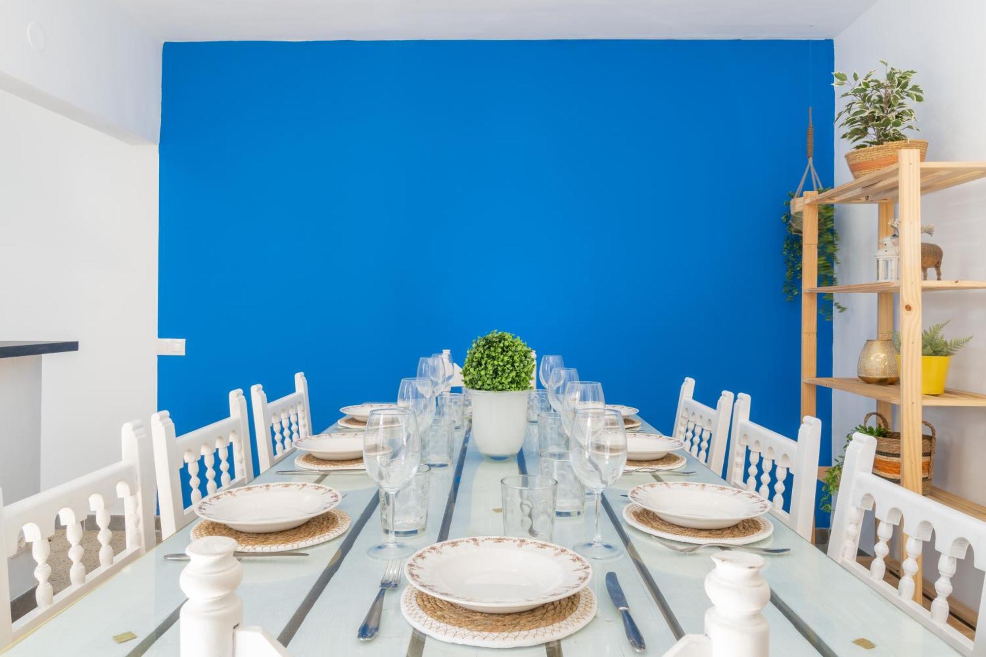 Calma Azul - 3Br - Terrace & Beach - Ac Wifi - 8 Guests กัมบริลส์ ภายนอก รูปภาพ